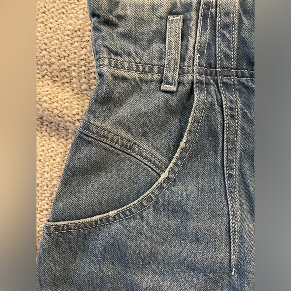 Frame Darted Wide Leg Jean shorts sz 25 NWT - Picture 6 of 6
